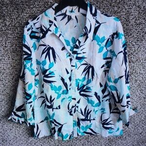 Floral Print Women's Top